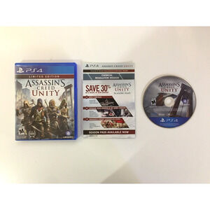 Assassin's Creed: Unity [Limited Edition] PS4 (PlayStation 4, 2014) CIB Complete